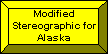 Modified Stereographic for Alaska button