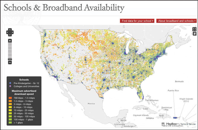 Schools and Broadband Availability