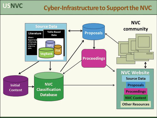 Flow chart of cyber infrastructure.